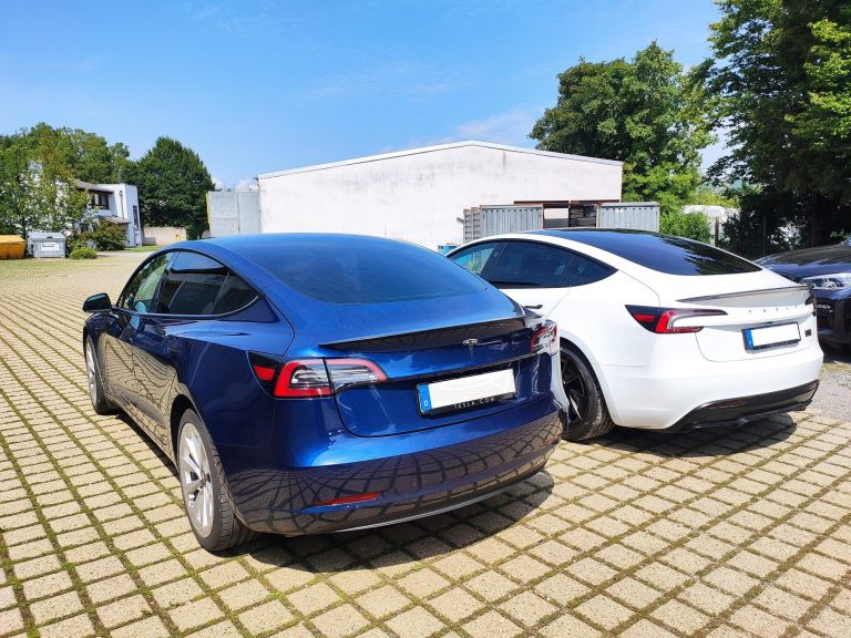 Sonnenschutzfolie Tesla Tesla Folierung